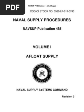 navsup p-409 navsup p-485 volume iii